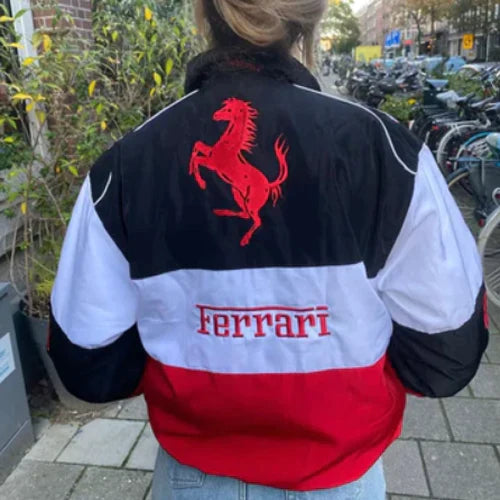 Ferrari Jacket svartvitt